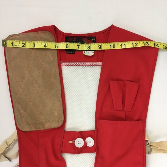VTG Shooting Vest America's Finest Sport Clothing Red Girls - Picture 6 of 9